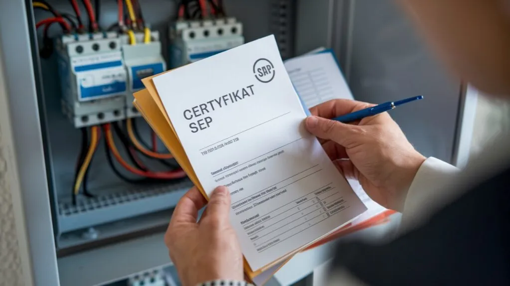 Elektryk z uprawnieniami SEP