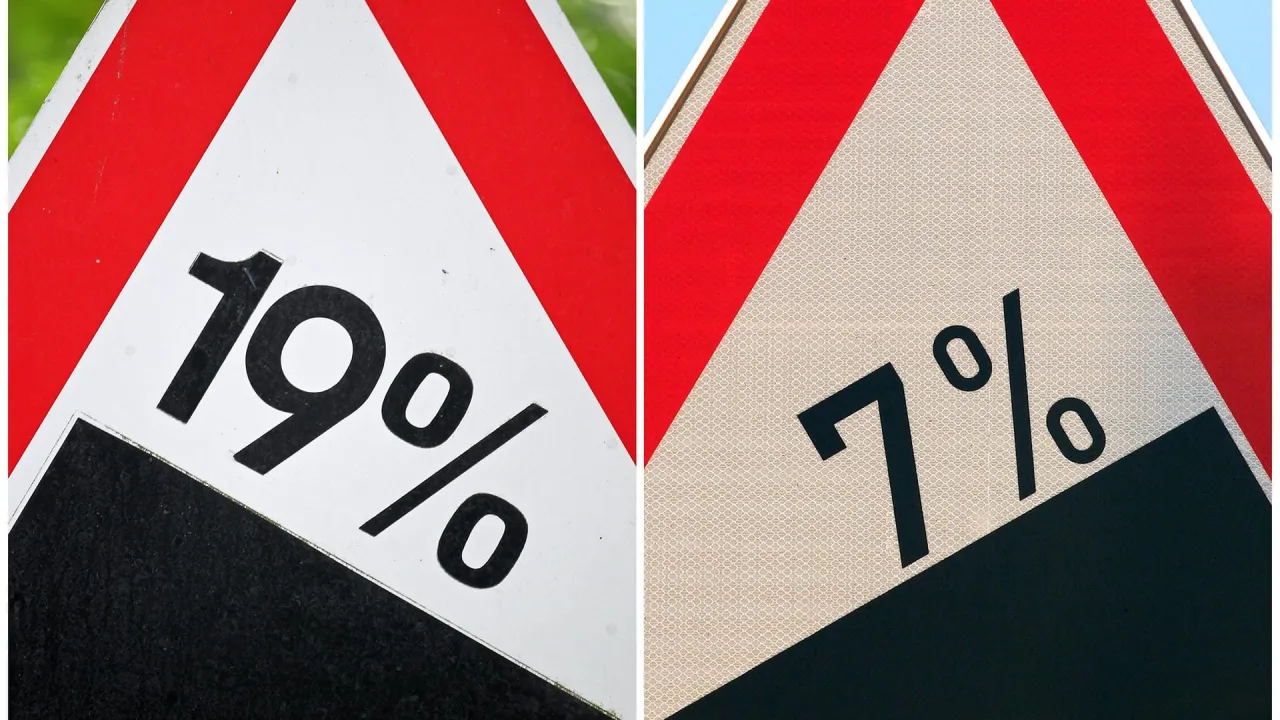 7 Prozent 19 Prozent Mehrwertsteuer Vergleich