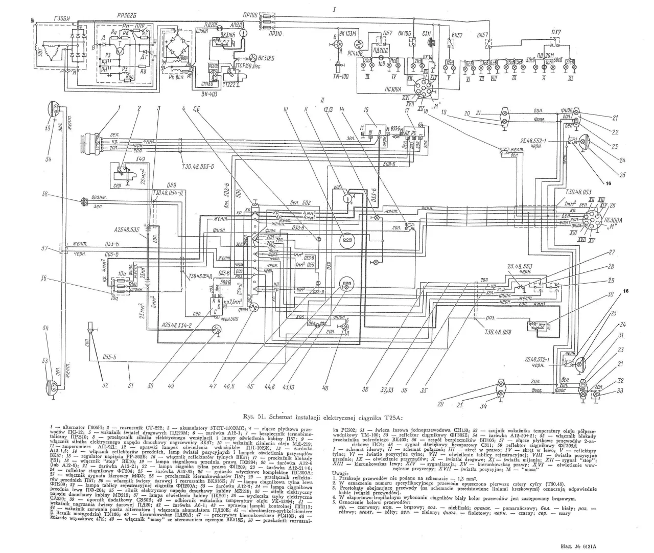 Przerobiony alternator na prądnicę wolnoobrotową schemat