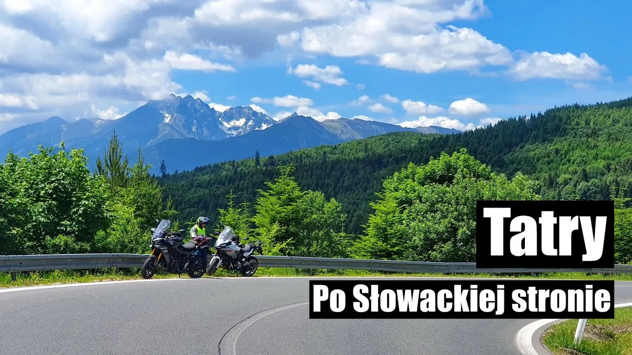 Szczyrbskie Jezioro motocykl