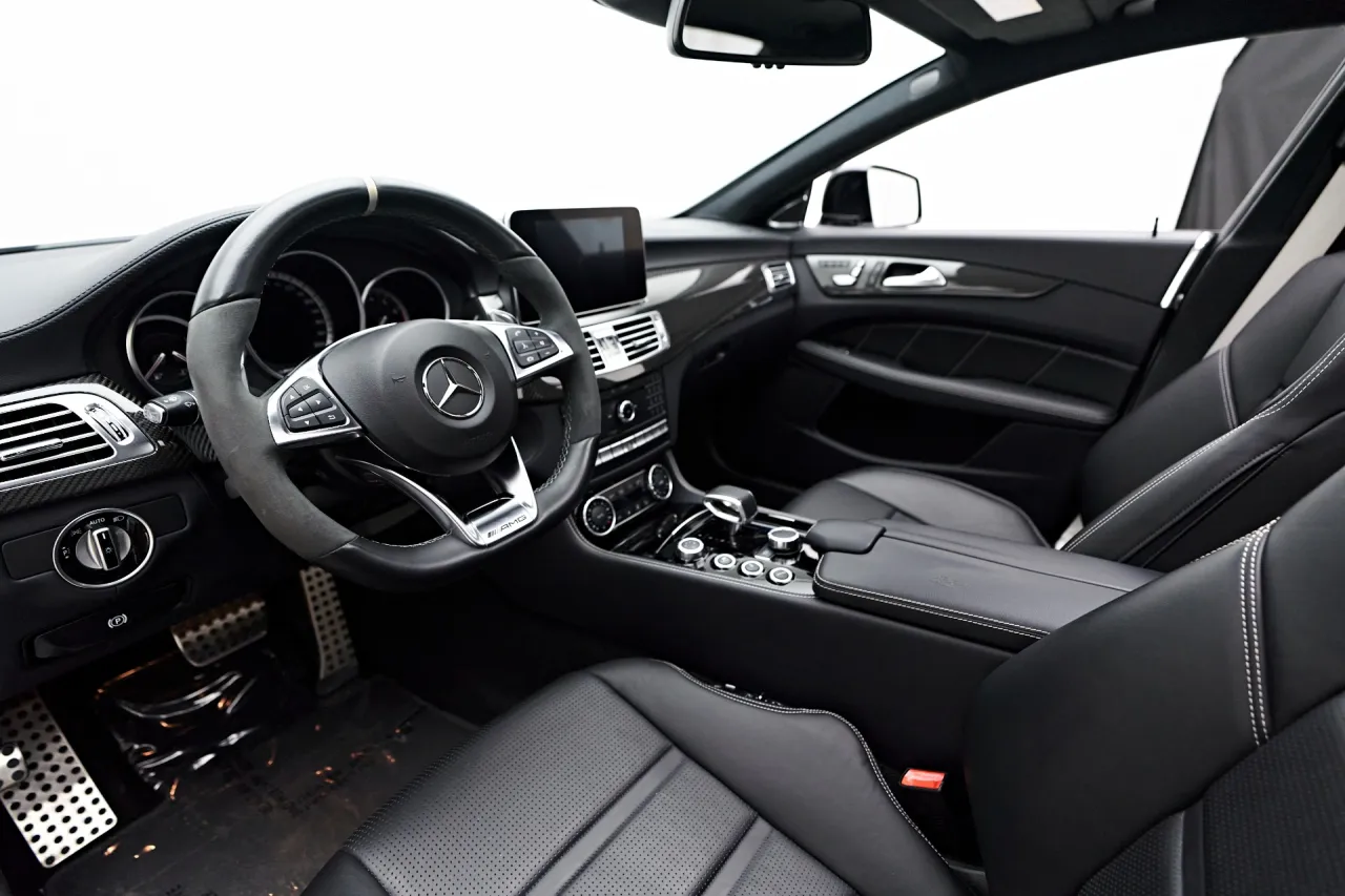 Used Mercedes CLS 63 AMG S interior high quality