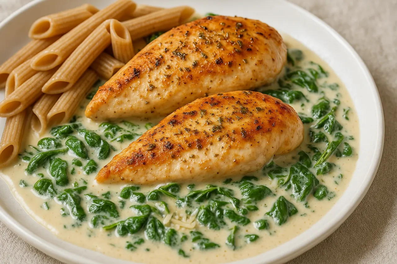 Soczysta pierś z indyka w sosie