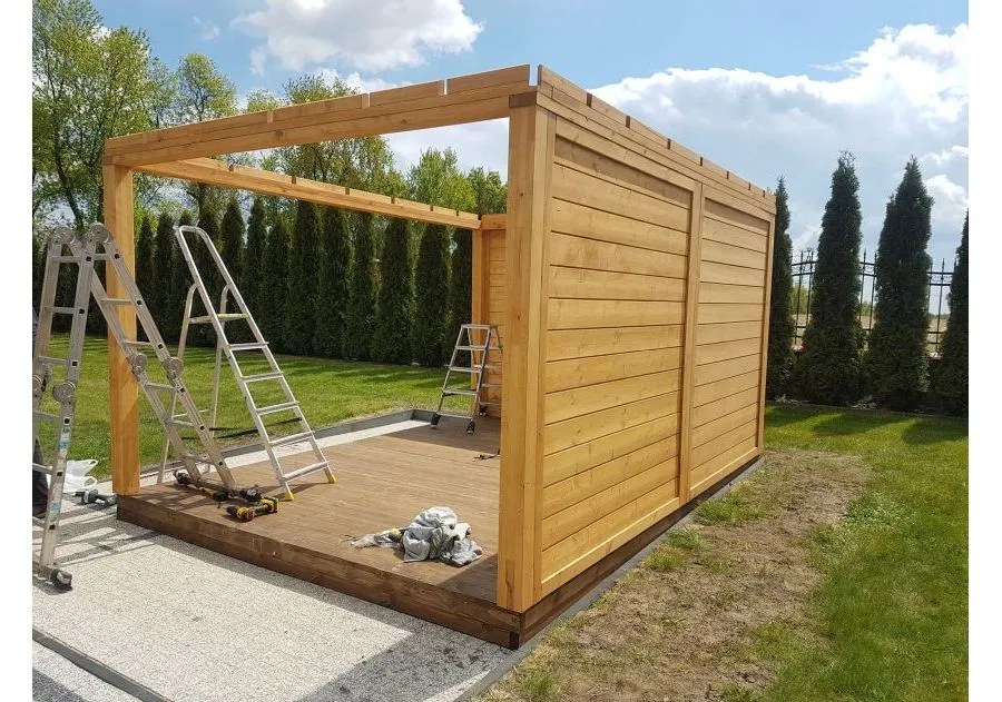 Zdjęcie Altana DIY: Przepisy, materiały i budowa krok po kroku