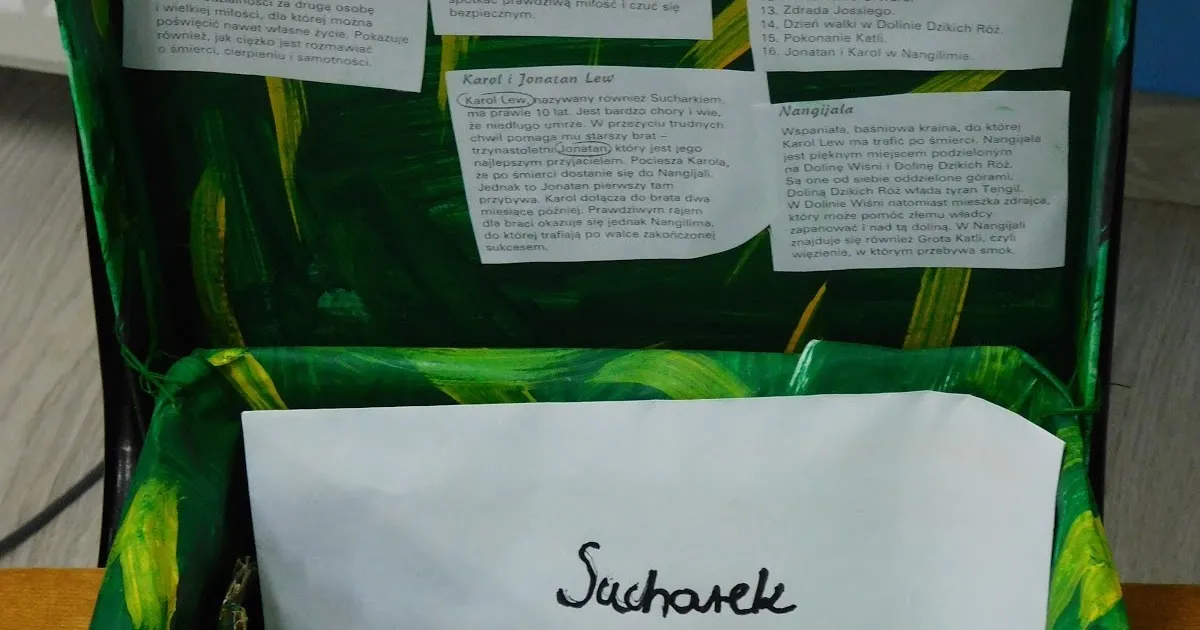 Zdjęcie Tematy wypracowań do lektury Bracia Lwie Serce, które zaskoczą nauczycieli