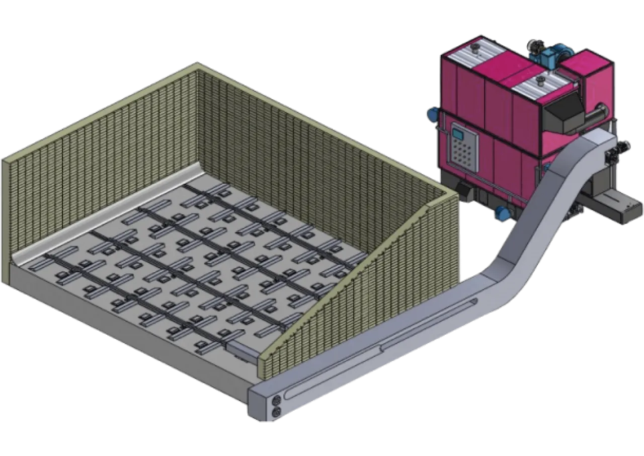 Komponenty układu hydraulicznego ruchomej podłogi