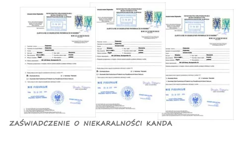 zaświadczenie o niekaralności KRK