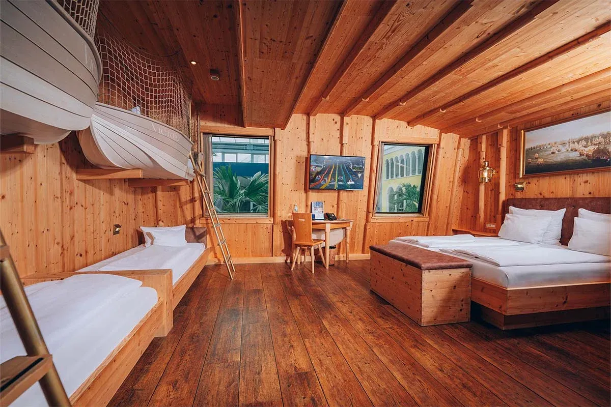 Hotel Victory Therme Erding Kapit&auml;ns-Kabine Interieur