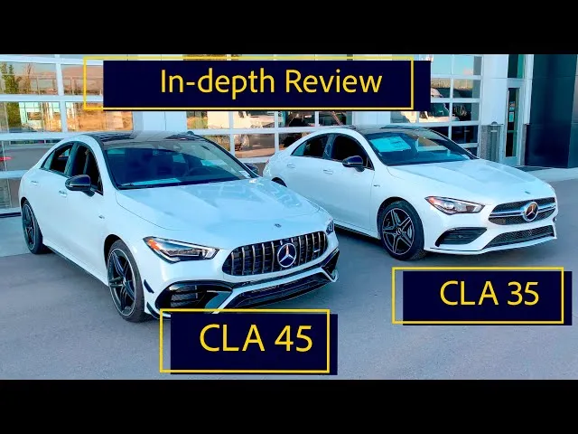 Mercedes-AMG CLA 35 vs CLA 45 S comparison