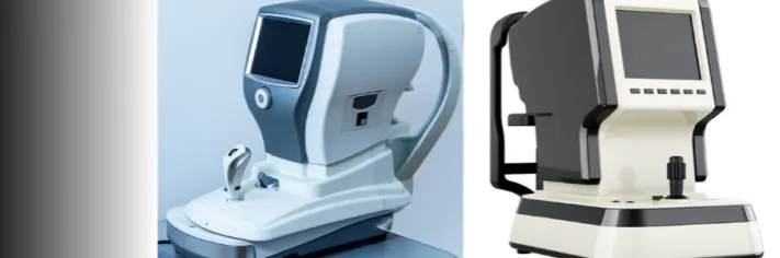 nowoczesny sprzęt do badania wzroku w salonie optycznym