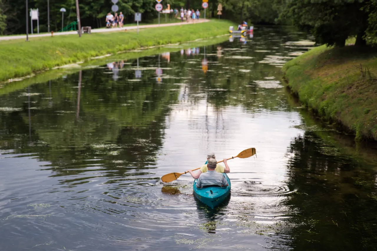 Wielki Kanał Brdy kajaki Fojutowo