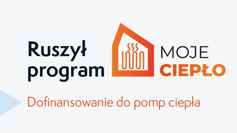 Logo program&oacute;w Czyste Powietrze i Moje Ciepło