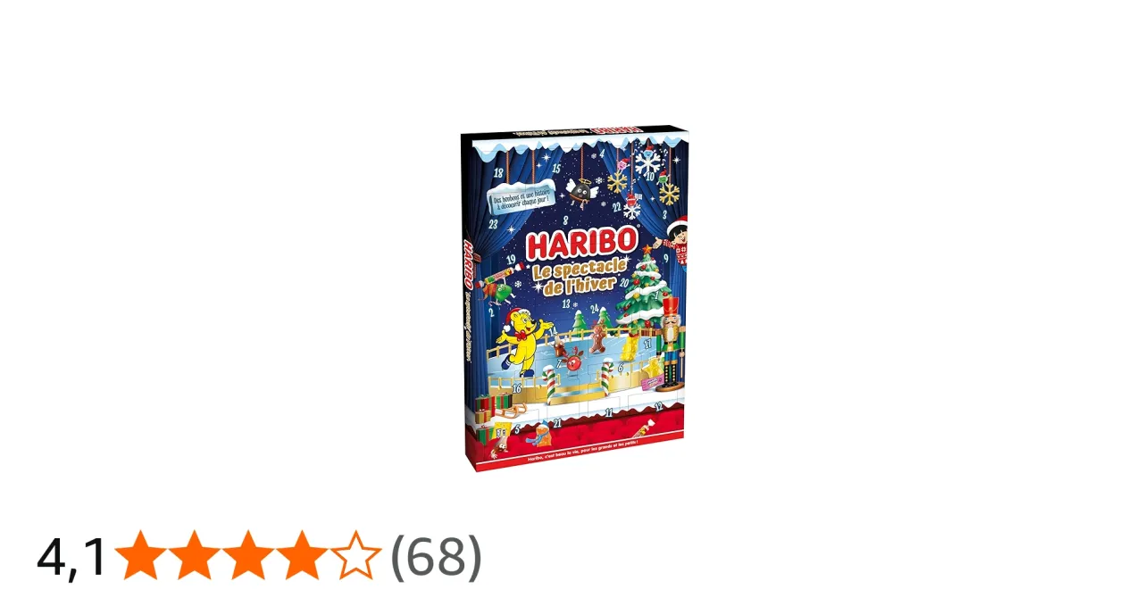 Por&oacute;wnanie kalendarzy adwentowych Haribo