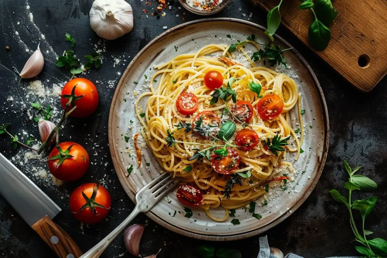 Portion pâtes enfant adulte sportif