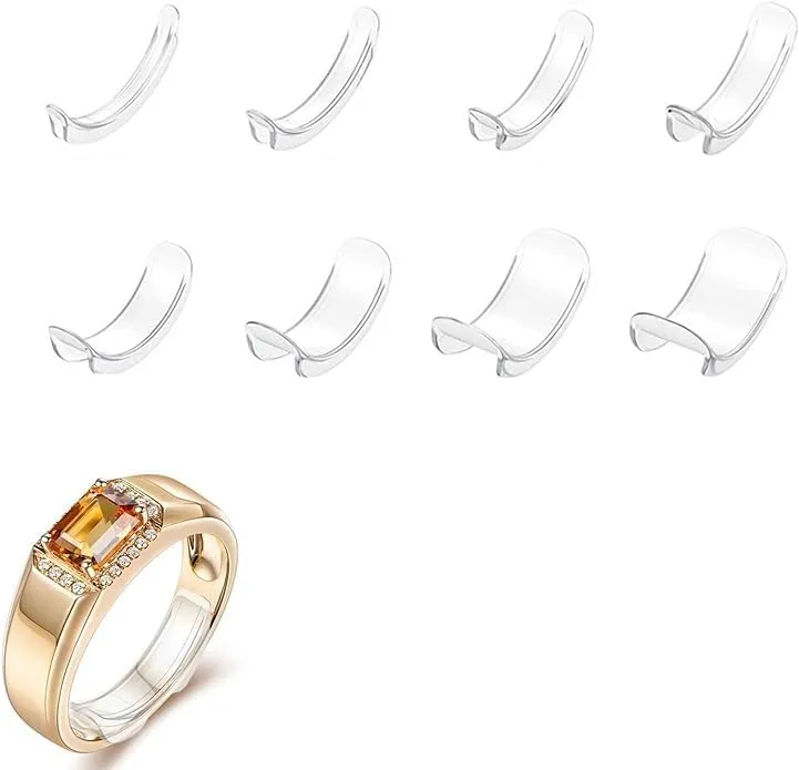 Silikonowe wkładki do obrączek jubiler zmniejszanie obrączki