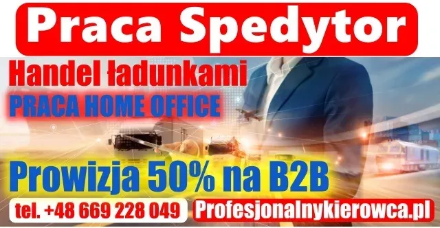 spedytor home office praca