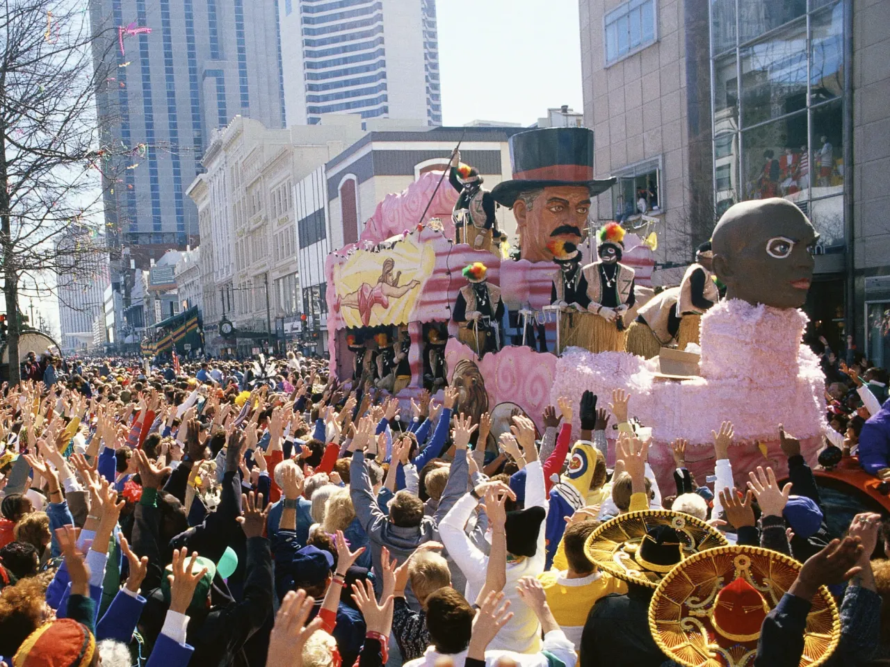 Mardi Gras Nowy Orlean parada