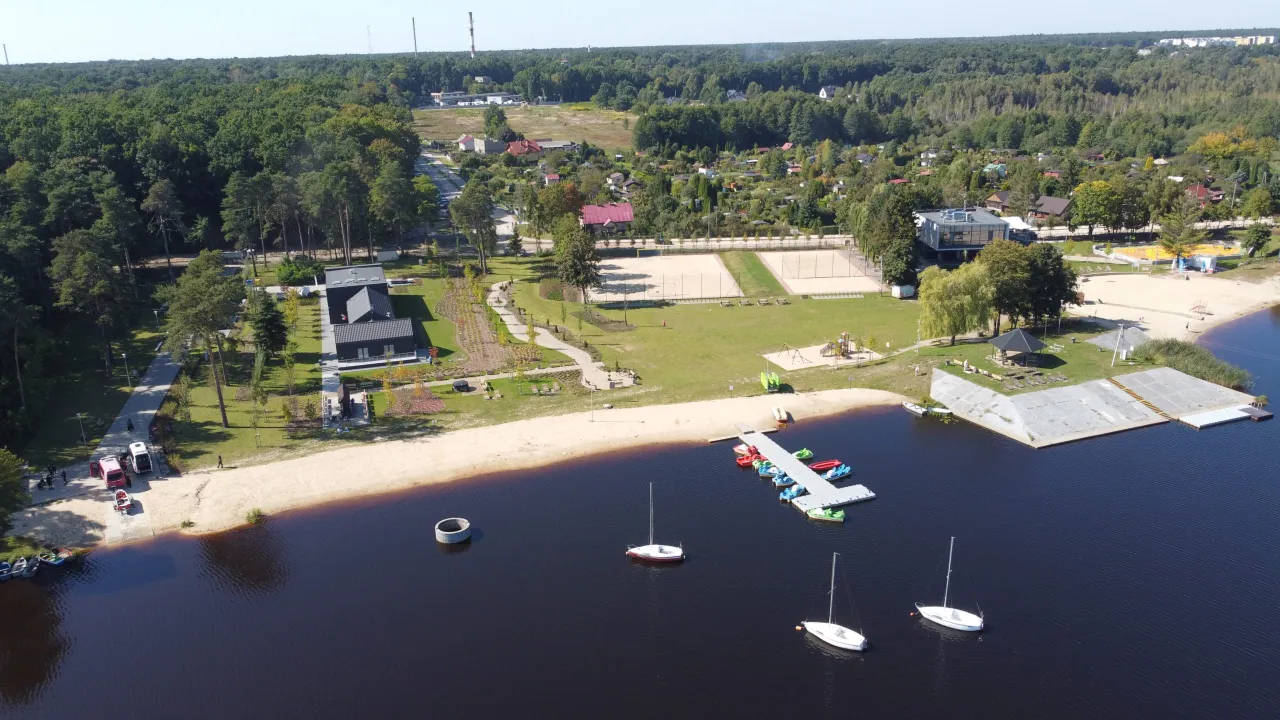 Projekt zagospodarowania działki nad jeziorem