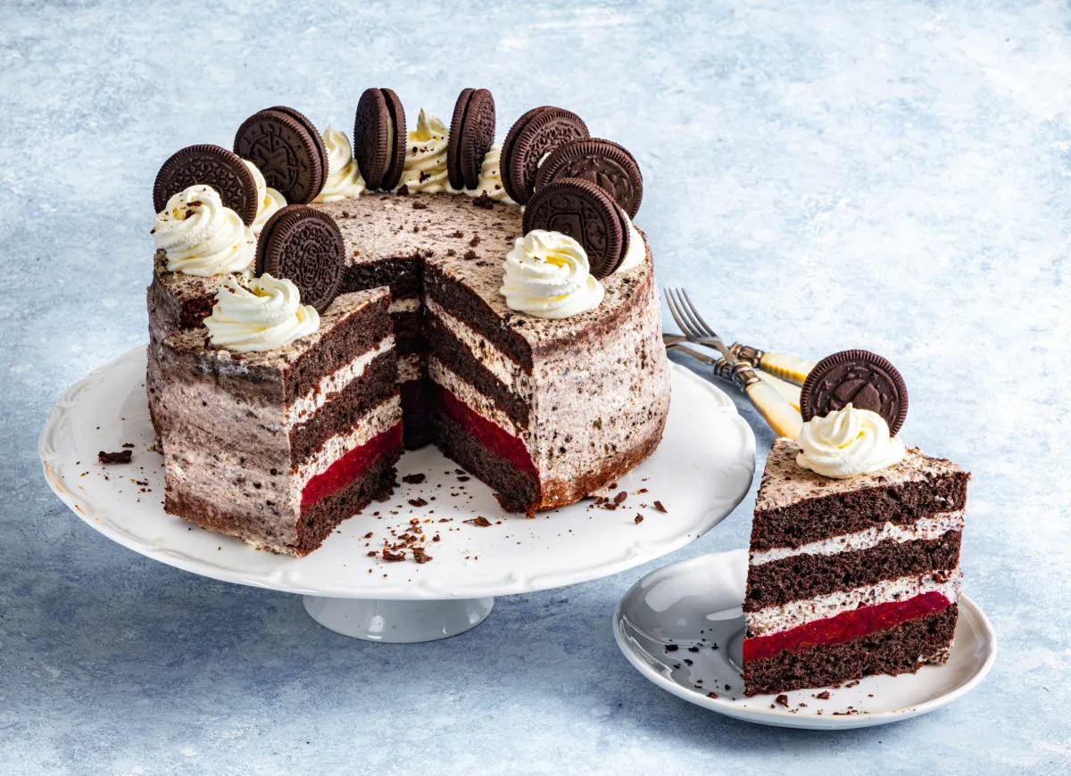 Tort Oreo składniki