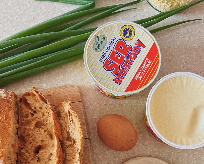 ser smażony wielkopolski na patelni