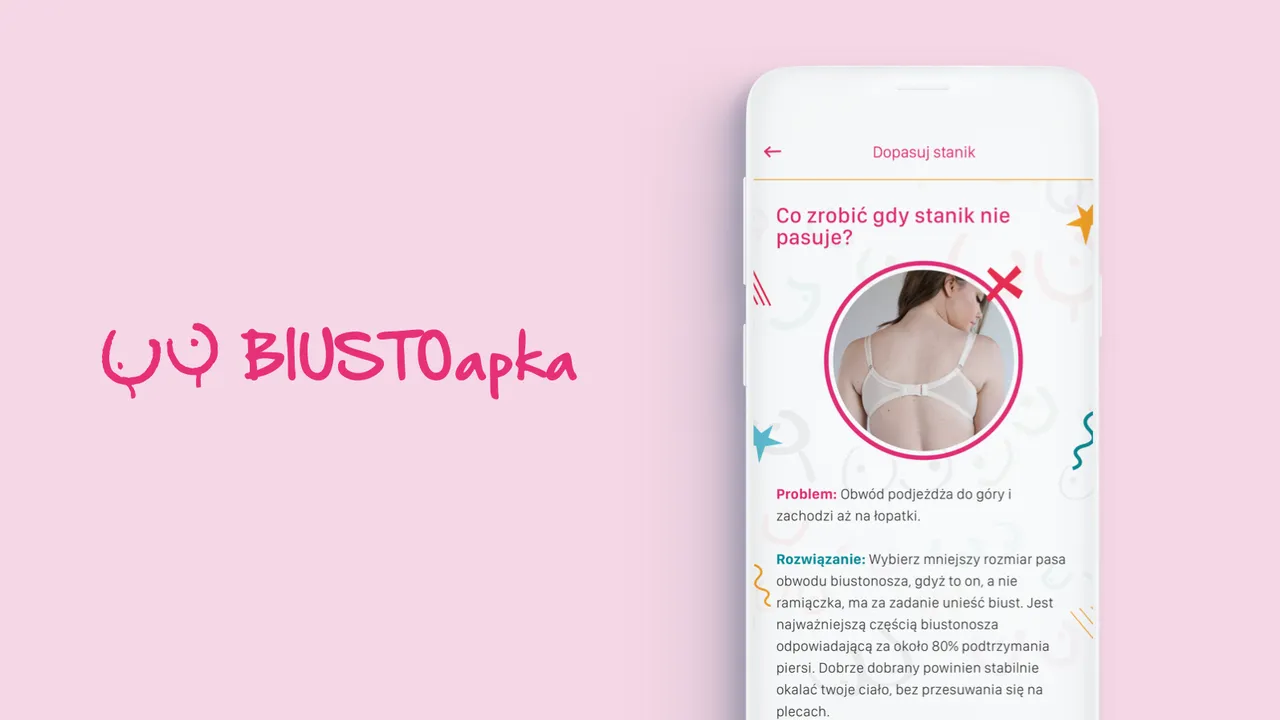 czynniki wpływające na rozmiar biustu infografika