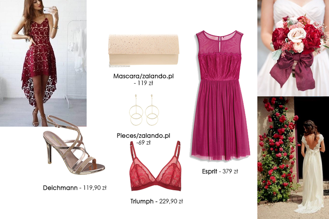 przykłady stylizacji na wesele w USA dress code