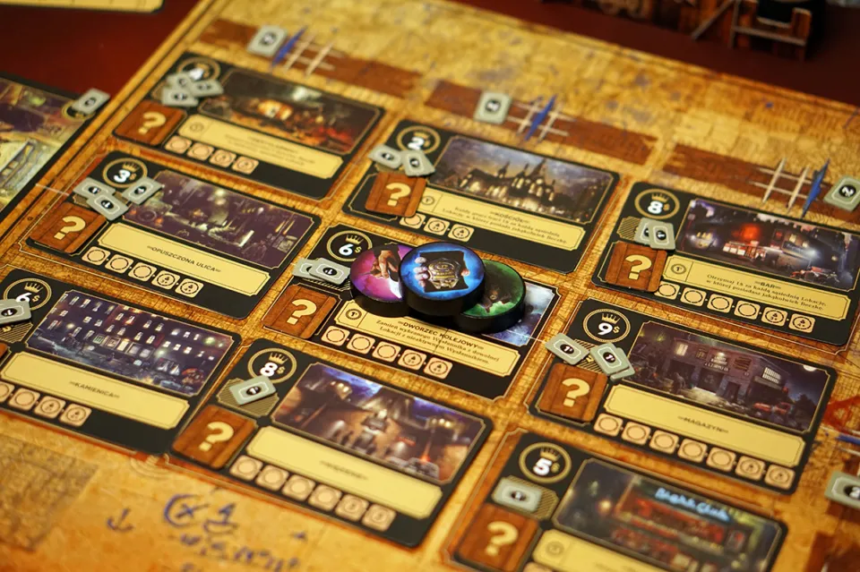 Kings of Chicago gra planszowa plansza rozgrywka