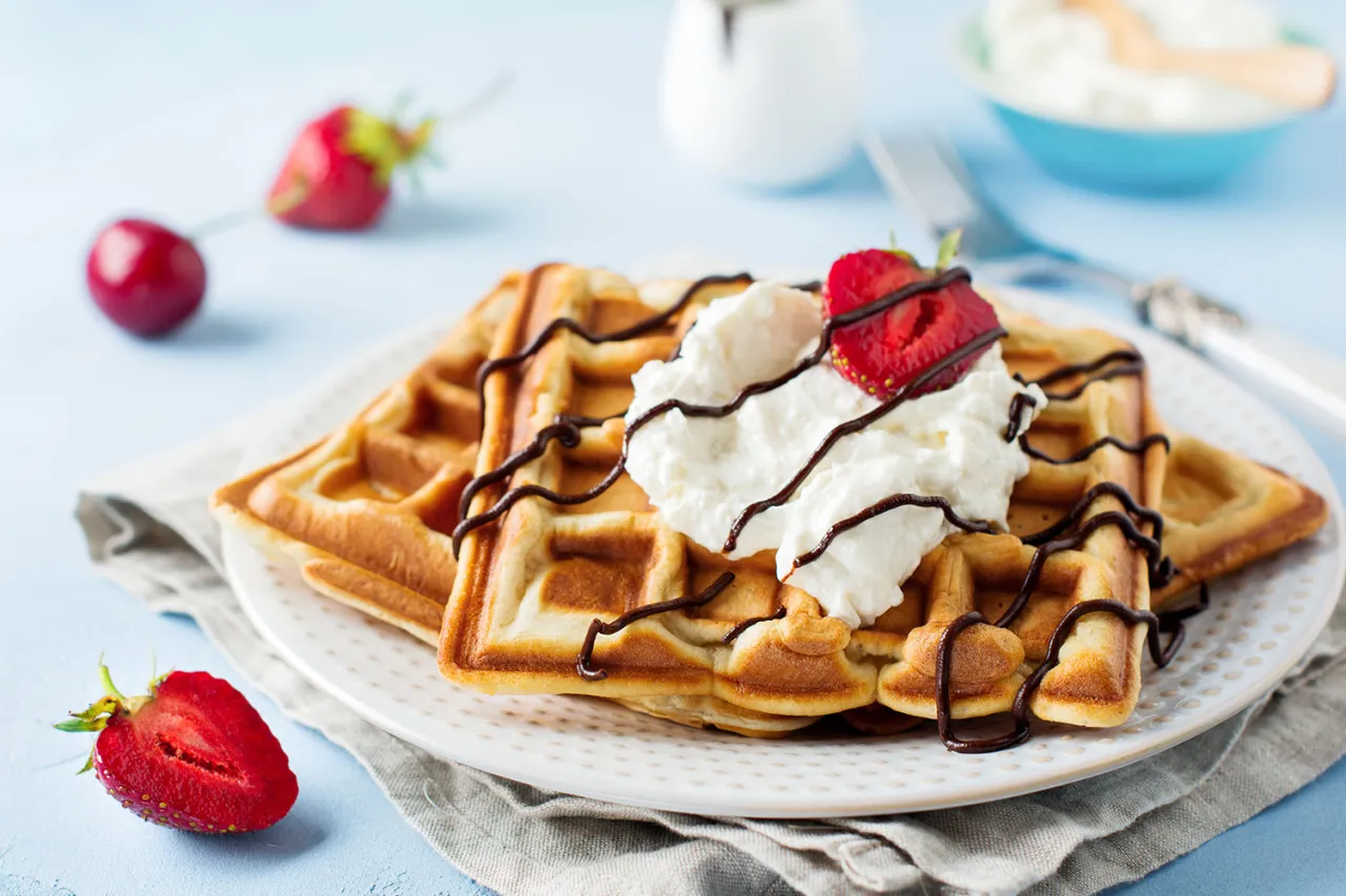 Bezglutenowe naleśniki i gofry dla dzieci