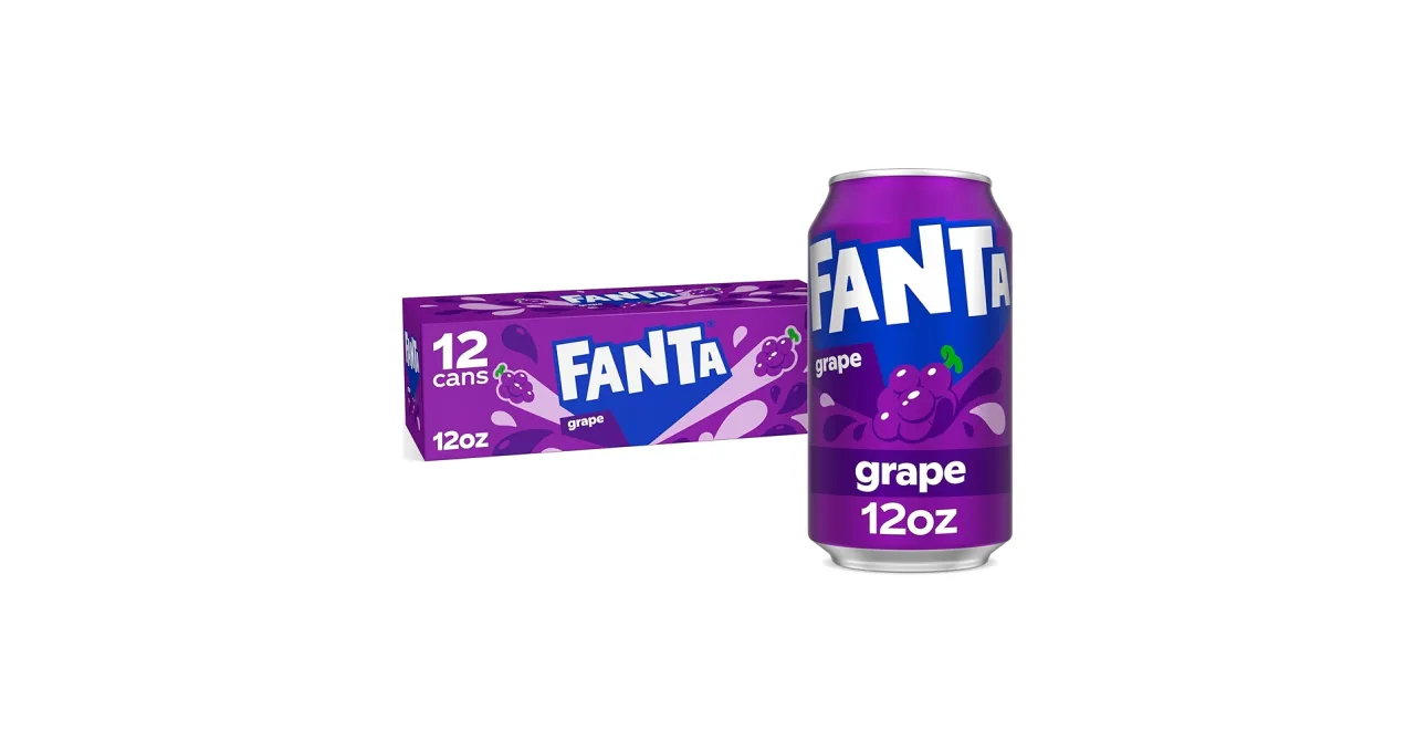 Fanta Grape USA vs Azja
