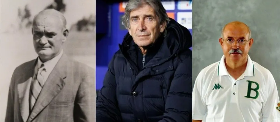 Cronolog&iacute;a entrenadores Real Betis hist&oacute;ricos
