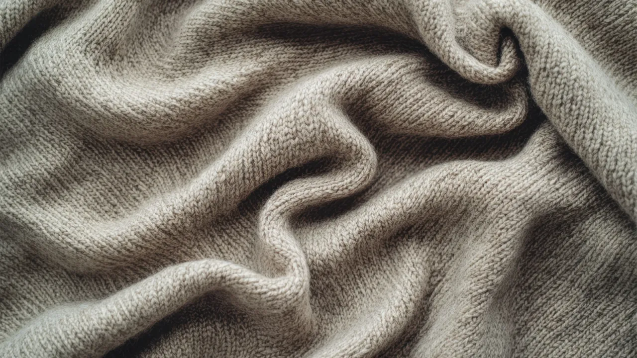 jak rozpoznać prawdziwy kaszmir tkanina zbliżenie