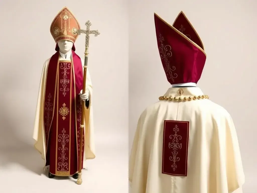 str&oacute;j biskupa mitra pastorał