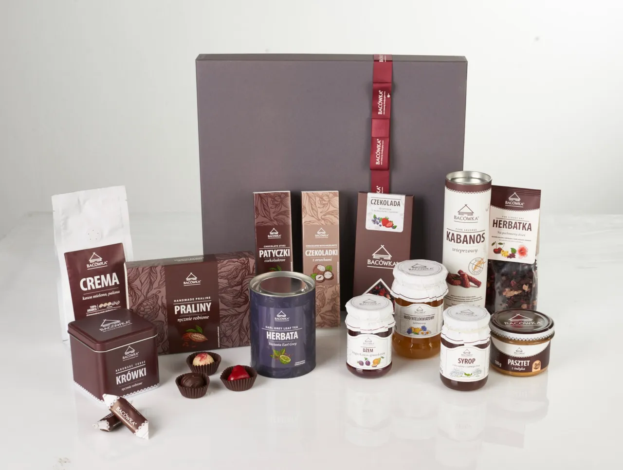 Bac&oacute;wka Towary Tradycyjne asortyment produkt&oacute;w