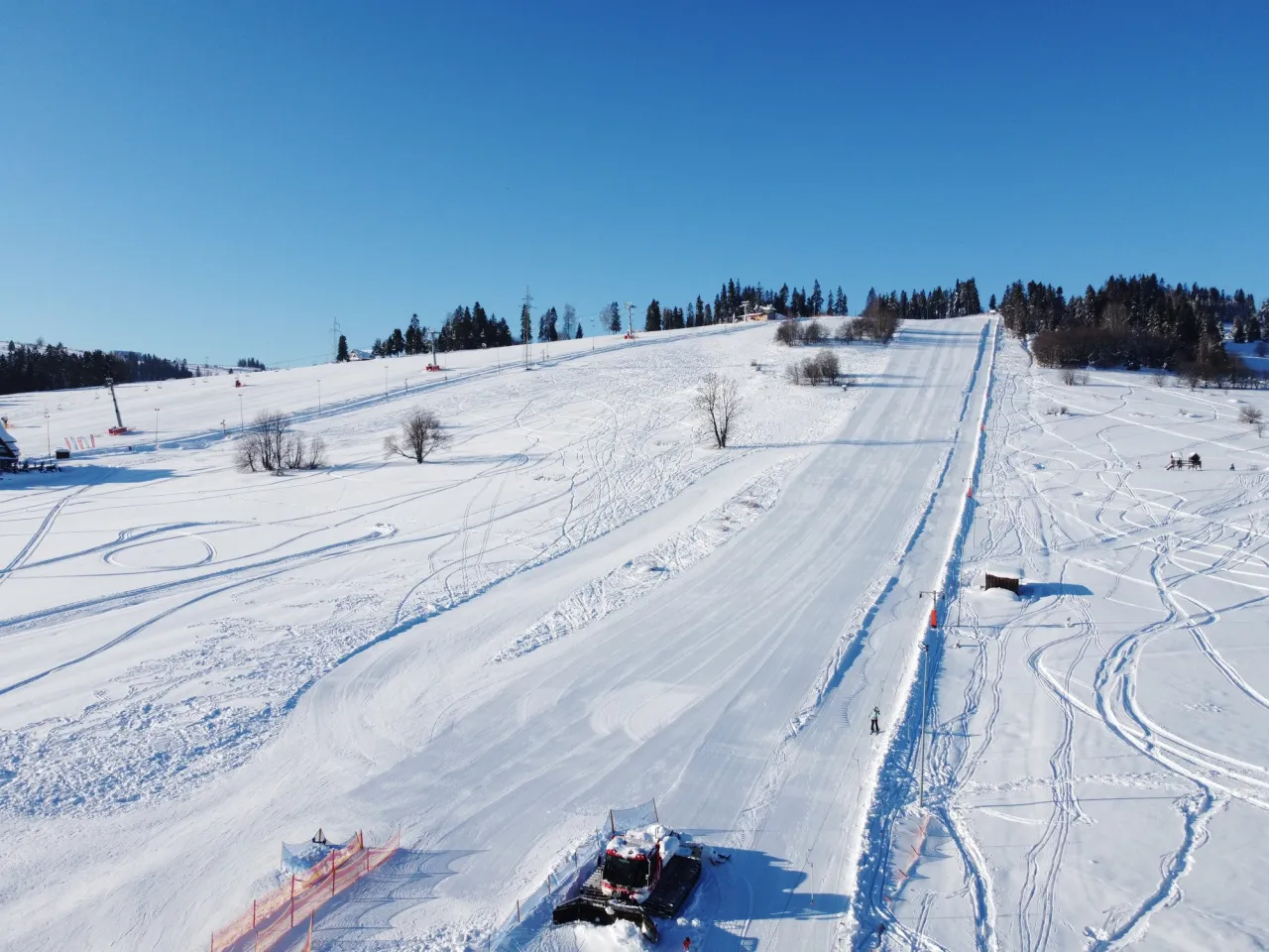 Rodzinny stok narciarski Hornik&oacute;w Wierch u Goryla Poronin