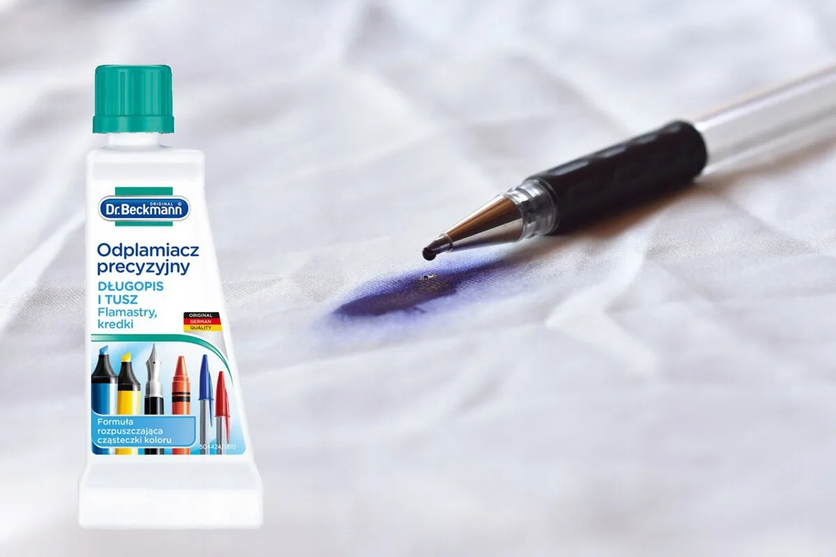 odplamiacze do ubrań na plamy z długopisu
