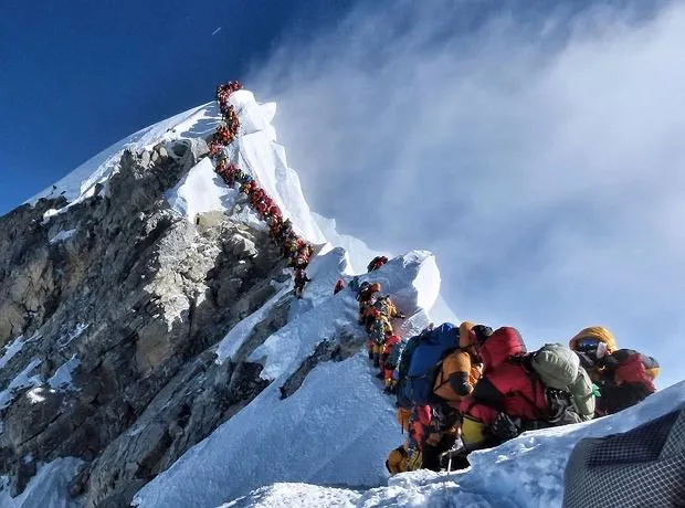 kolejka na Mount Everest