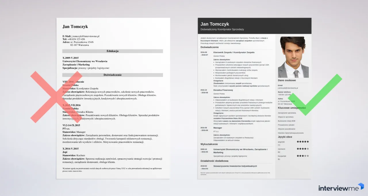 Czcionki których należy unikać w CV