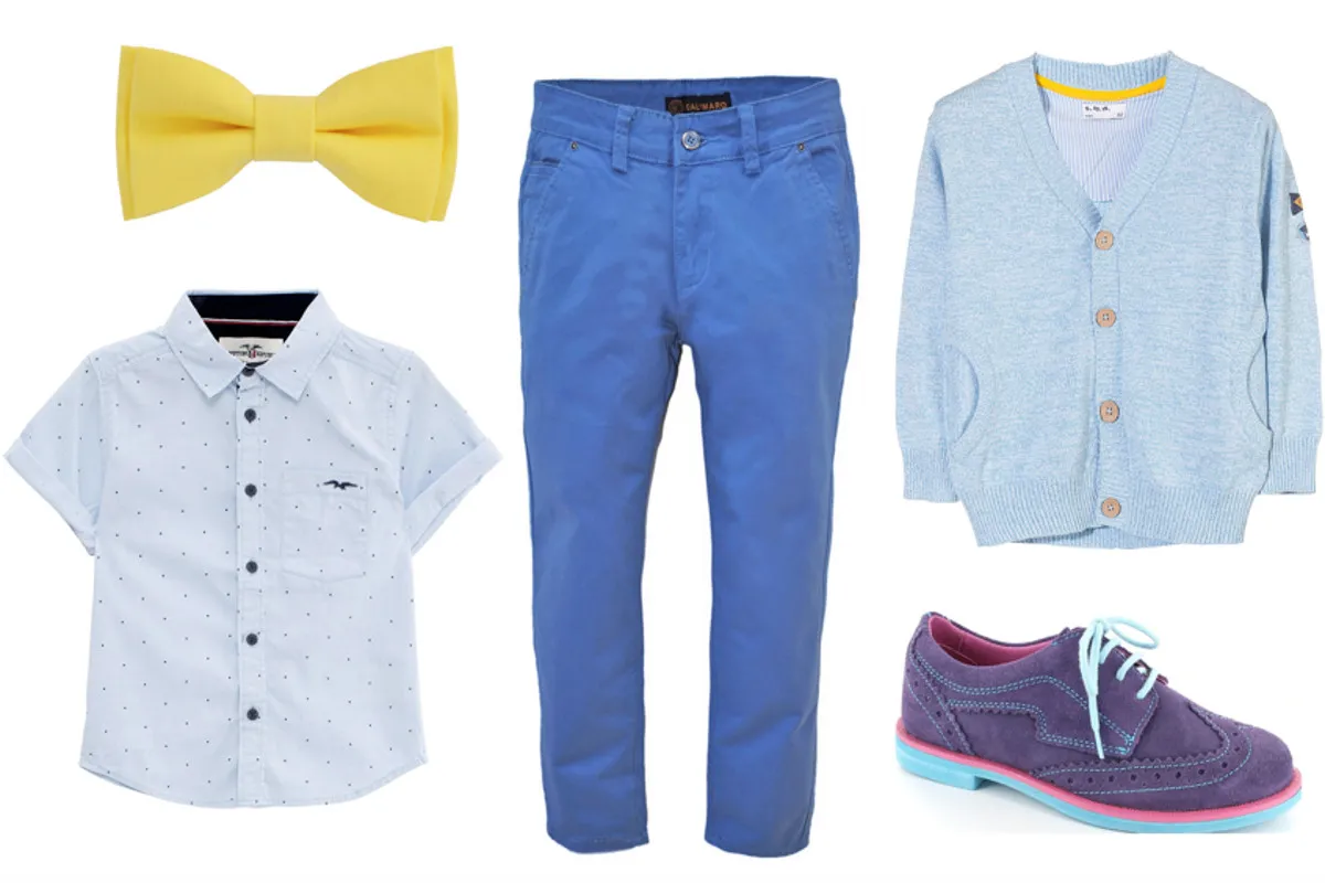 chłopiec gość komunia stylizacje smart casual