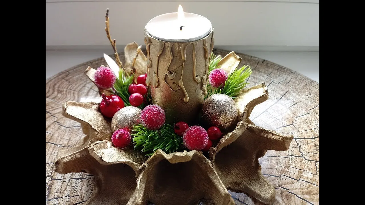 Zdjęcie Jak zrobić stroik na świeczkę - proste pomysły na wyjątkową dekorację