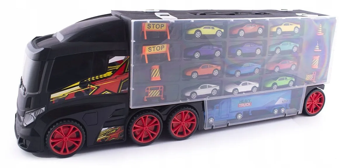 Zdjęcie TIR z naczepą zabawka - najlepsze modele dla dzieci, które zachwycą