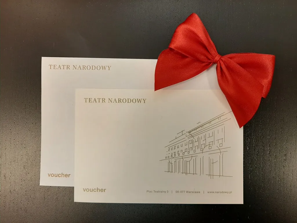 Zdjęcie Voucher do teatru: idealny prezent dla miłośników kultury