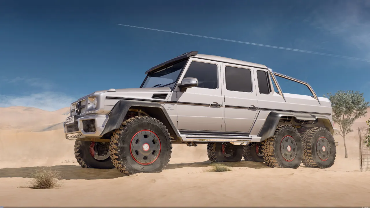 Zdjęcie Mercedes-Benz G63 6x6 AMG: wszystko, co musisz wiedzieć o legendarnym SUV-ie
