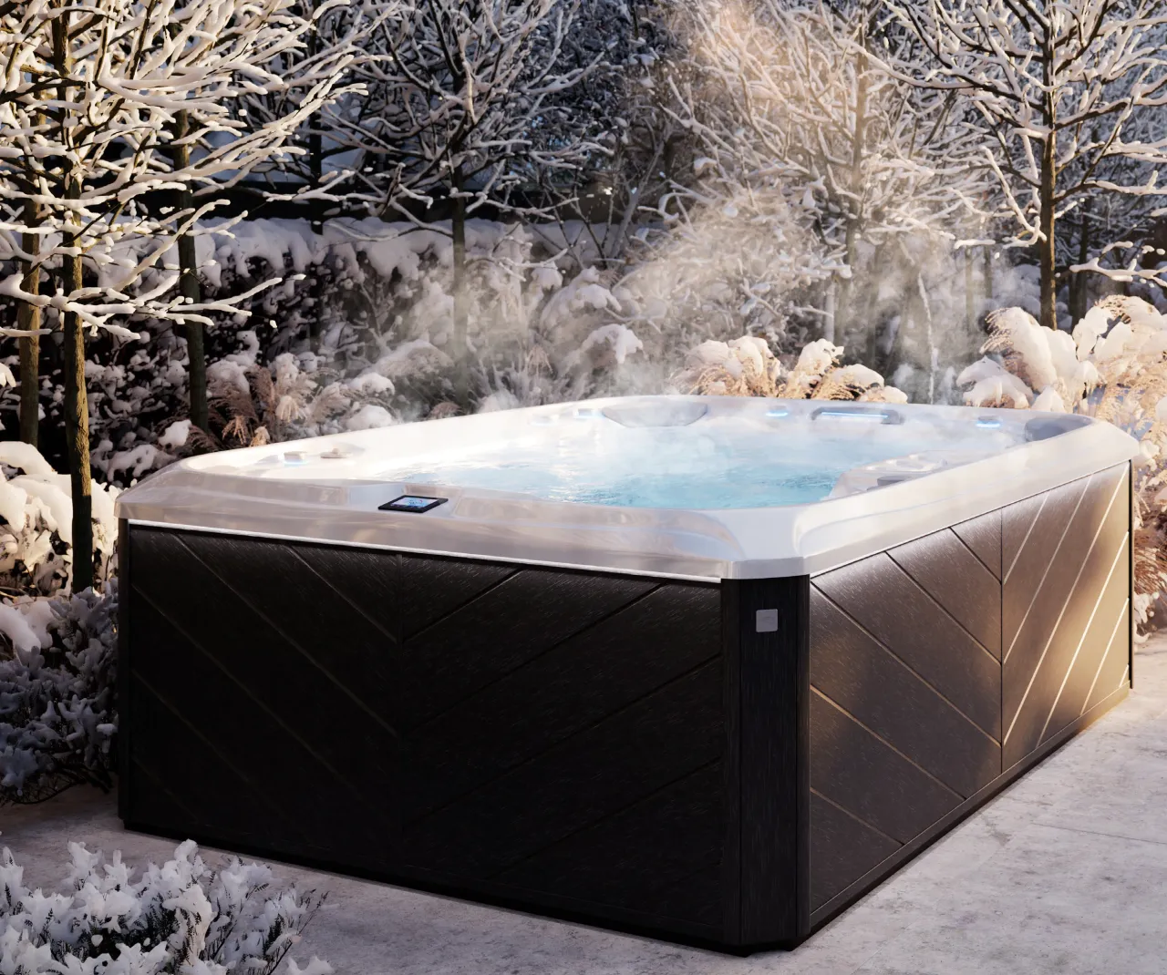 Zdjęcie Lay-Z-Spa: Jak wybrać, używać i pielęgnować jacuzzi ogrodowe?