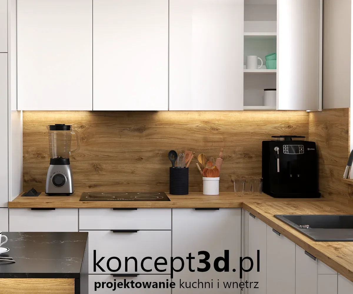 Zdjęcie Co między szafkami: inspiracje i materiały, które zachwycą każdego
