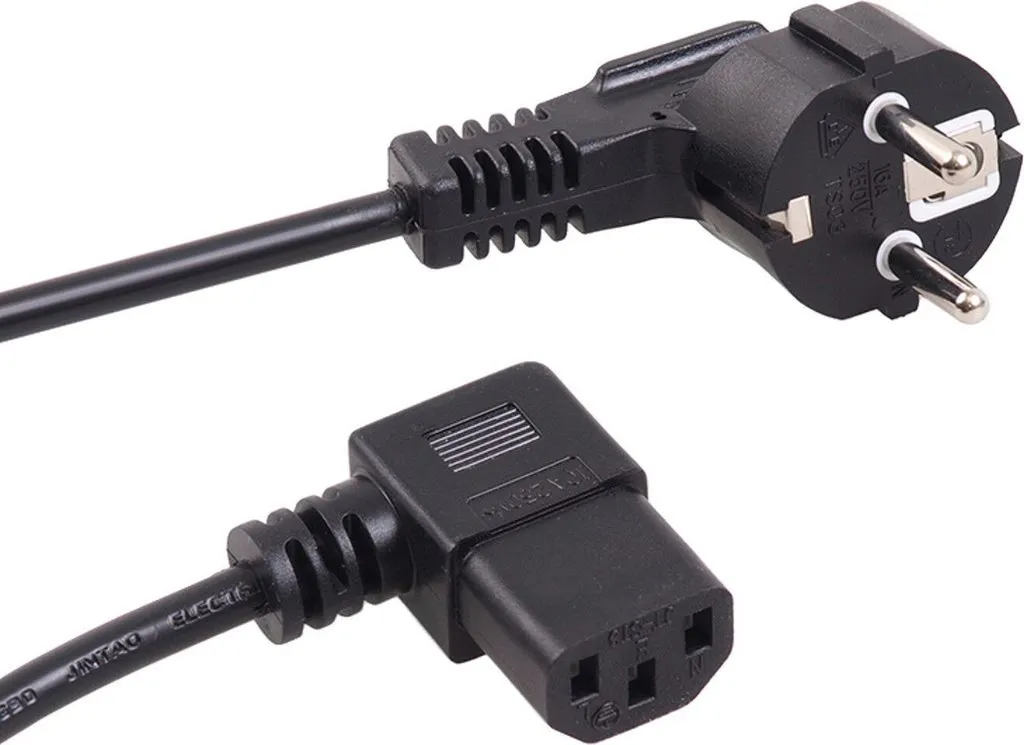 Zdjęcie Kątowy kabel zasilający: tajny sposób na porządek w biurze 2025