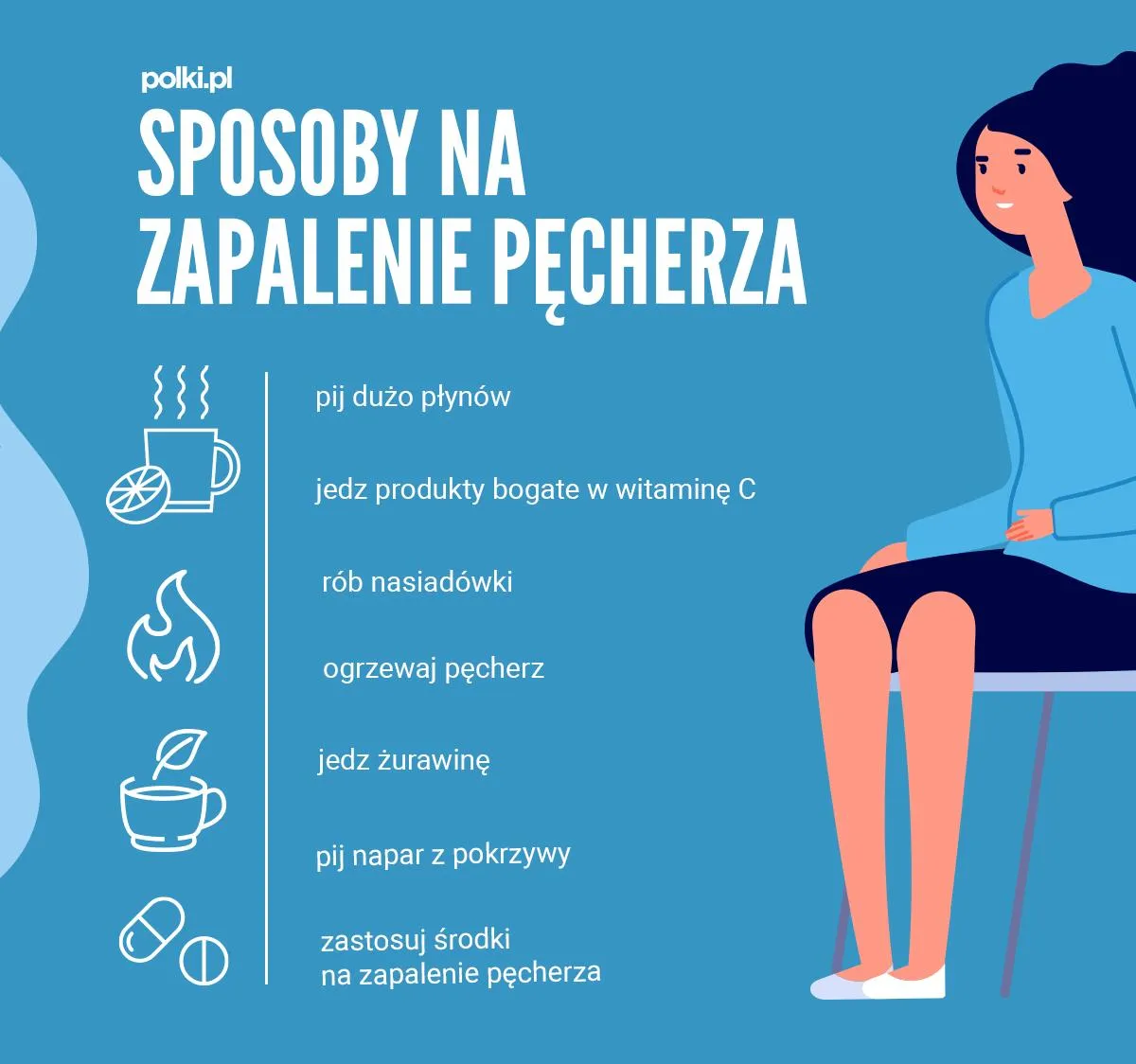 Zdjęcie Najczęstsze objawy zapalenia pęcherza - na co zwrócić uwagę u siebie