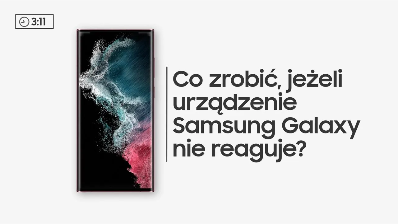 Zdjęcie Jak włączyć telefon Samsung, gdy nie reaguje? Proste kroki i porady
