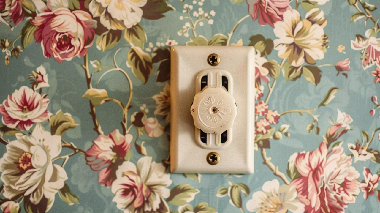 Zdjęcie Gniazdo elektryczne retro: Jak wkomponować je w klasyczne wnętrze?