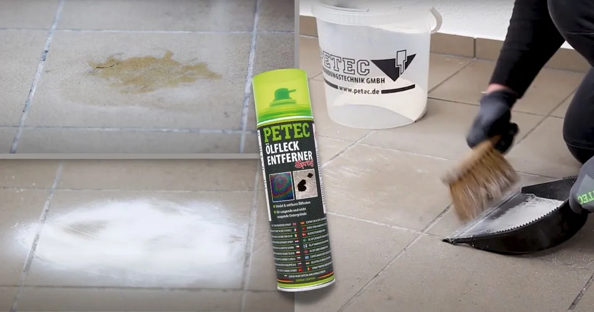 Zdjęcie Motoröl entfernen: So beseitigen Sie hartnäckige Flecken effektiv