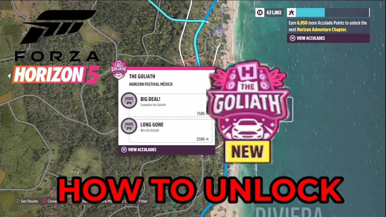 Zdjęcie Goliath w Forza Horizon 5: Sekretny sposób na odblokowanie trudnej trasy