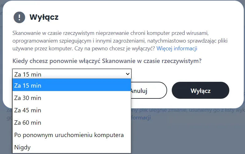 Zdjęcie Jak wyłączyć antywirusa McAfee i uniknąć zagrożeń dla systemu